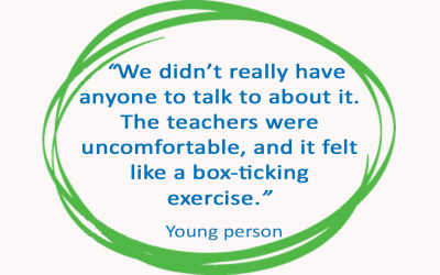 RSHE isn’t just a subject – It’s part of a whole system for adolescent health